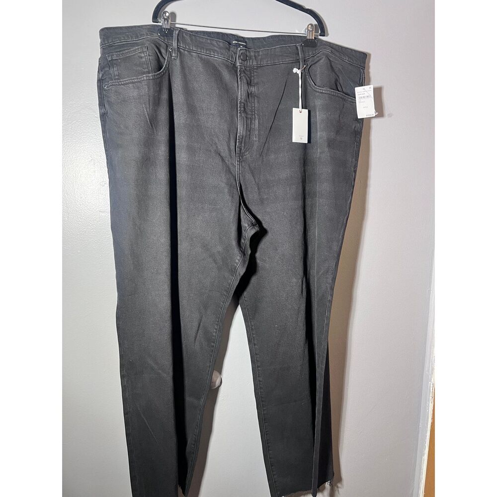 NWT Good American Good Ease Relaxed Jeans Size 28 Plus Black High Rise Wide Leg - Picture 2 of 13